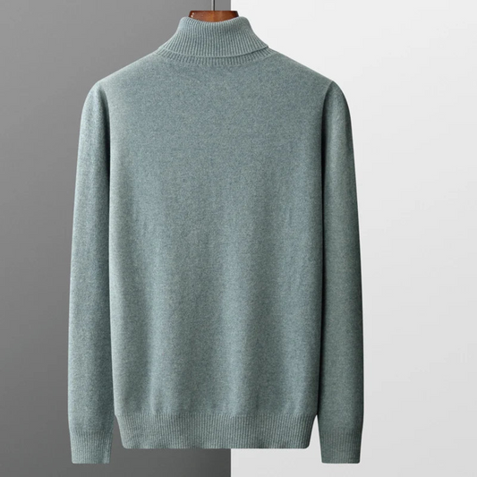 Men’s Knit Turtleneck Sweater | Elegant