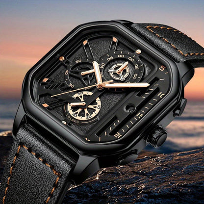 Rafael Square Chronograph Watch