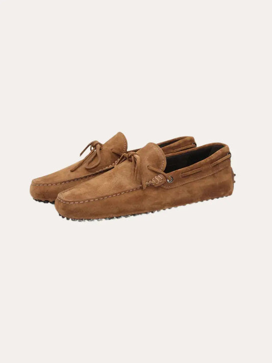 Suede Moccasins Brown