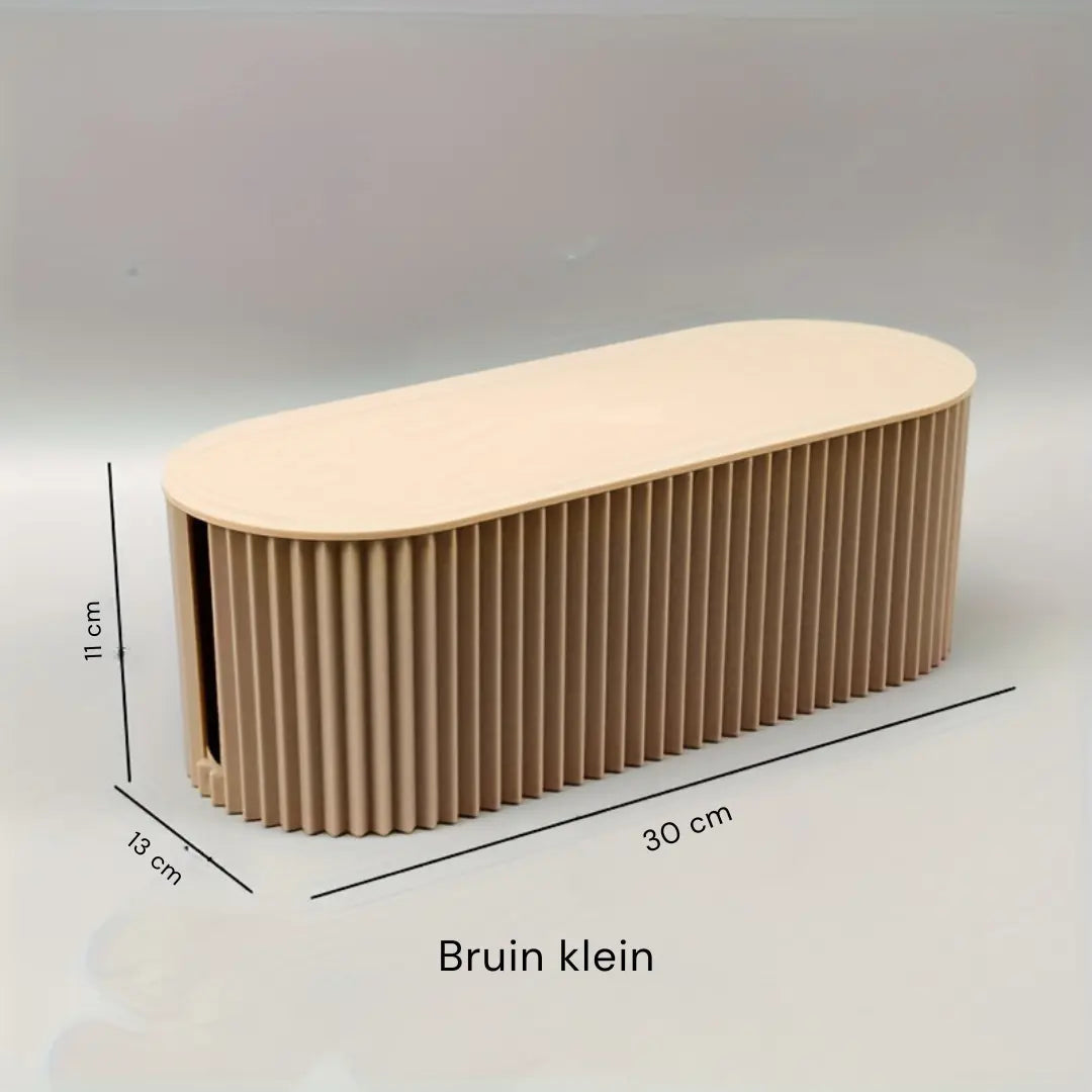 Cable Organizer Storage Box for Tidy Workspaces – Modern Design for Cords and Chargers 4