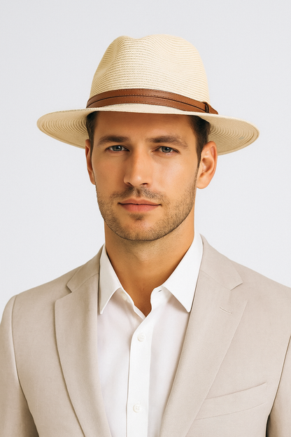OLD MONEY Panama Straw Hat