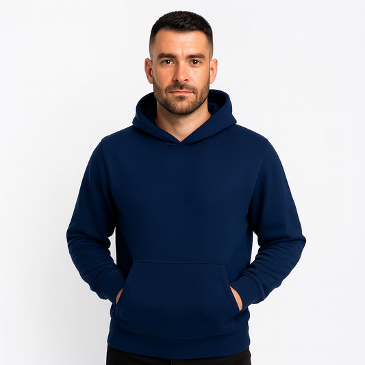 Men's Simple Long Sleeve Hoodie | Streetwear