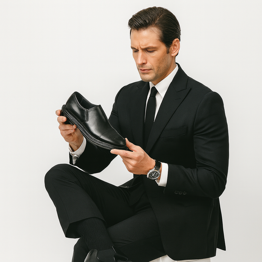 Alessio Cap-Toe Leather Loafers