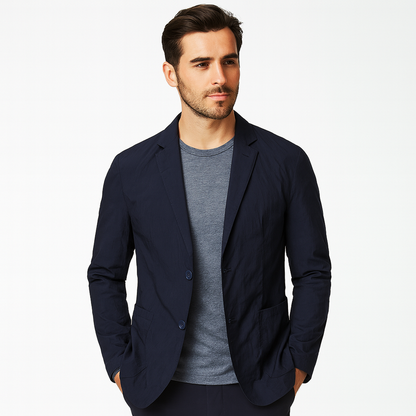 Marcel Cotton Lightweight Blazer Jacket