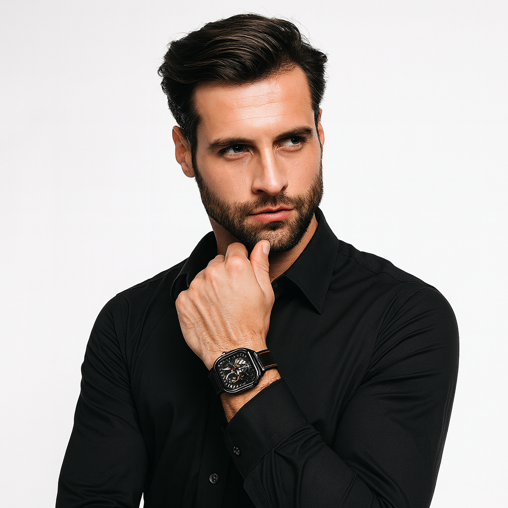 Rafael Square Chronograph Watch