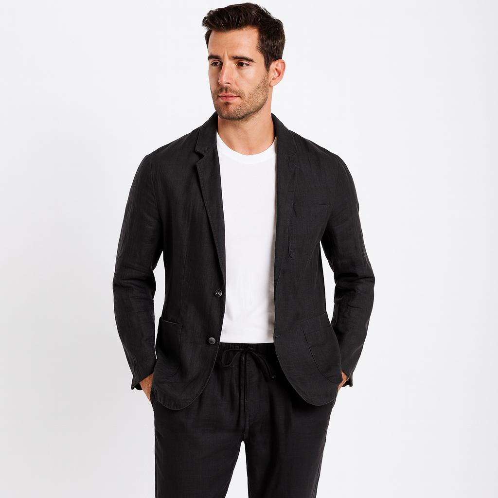 Emilio Linen Suit Set