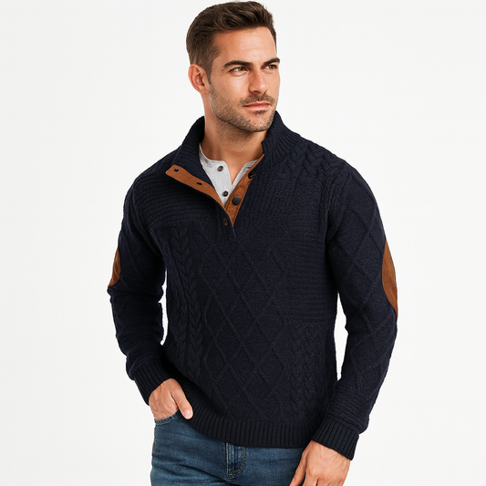 Bluma - Casual retro cashmere-like shirt for men
