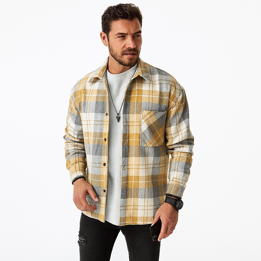 Men's Checkered Jacket