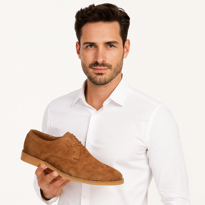 Robert | Men’s Suede Oxford Shoes | Comfortable