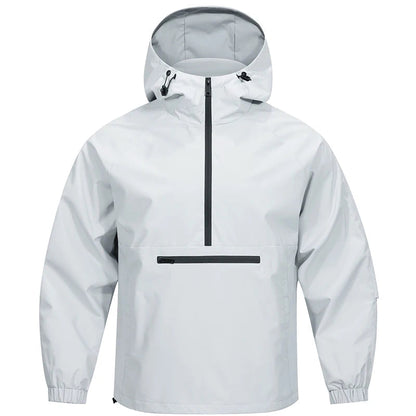 Men’s Half-Zip Hooded Jacket | Lightweight