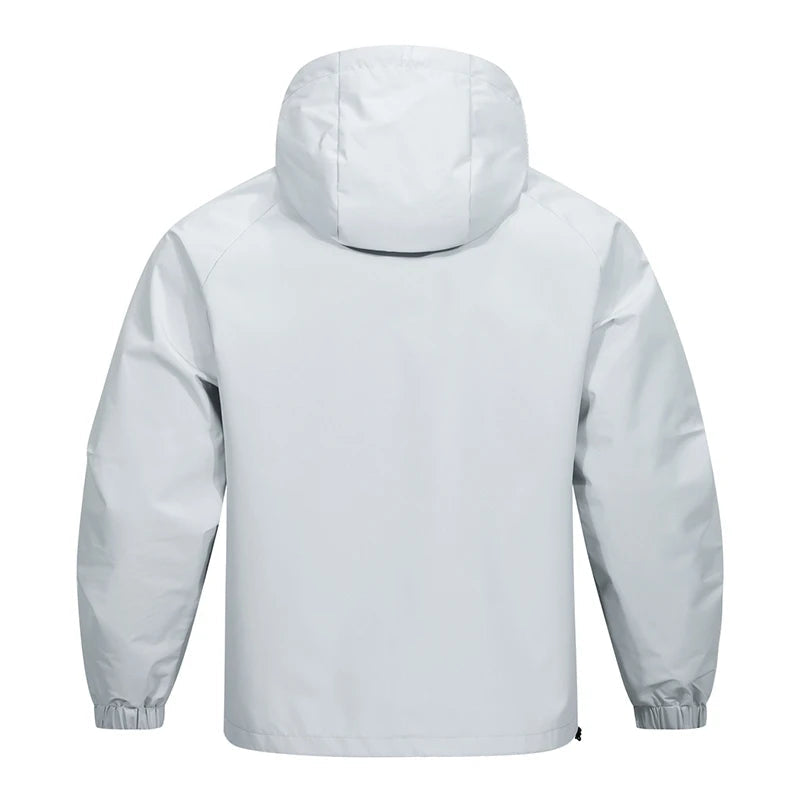 Men’s Half-Zip Hooded Jacket | Lightweight