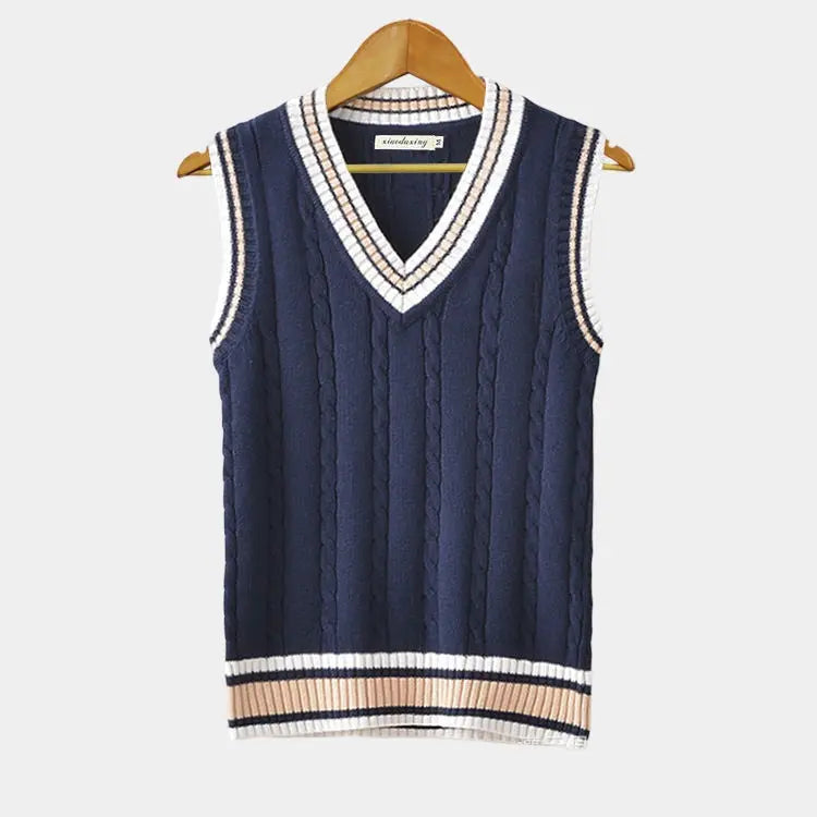 Old Money Sleeveless Sweater