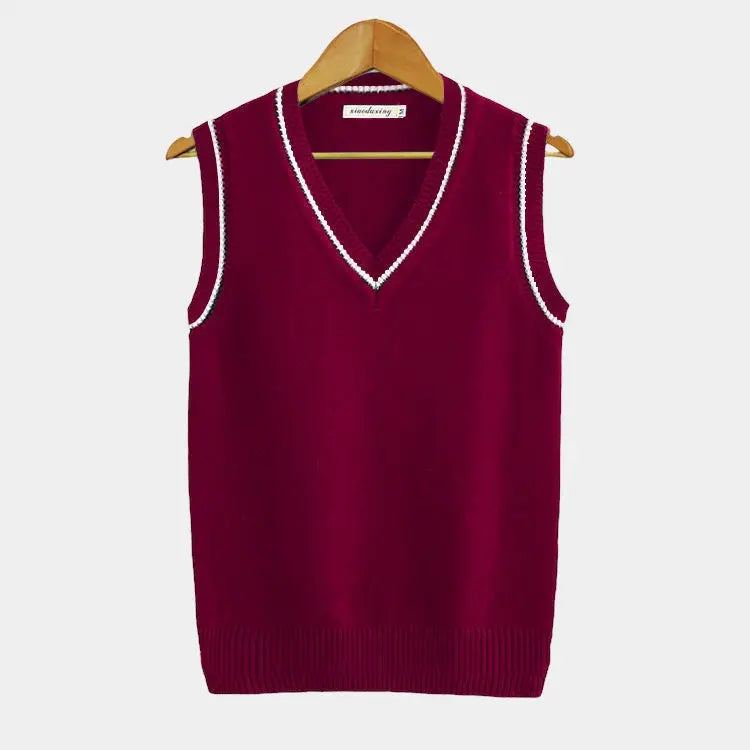 Old Money Sleeveless Sweater