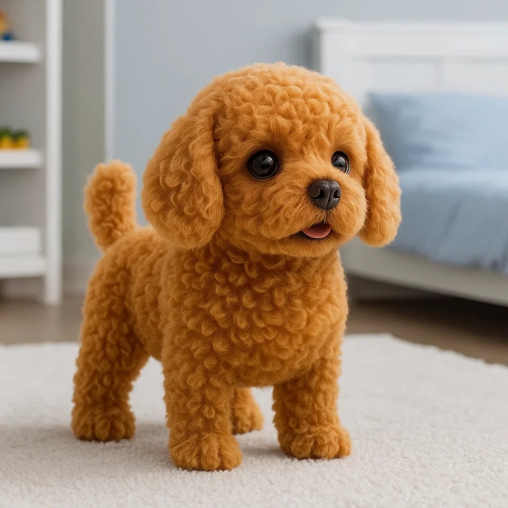 Interactive Plush Puppy - Realistic Plush Toy for Kids and Adults with Movements and Sounds 7
