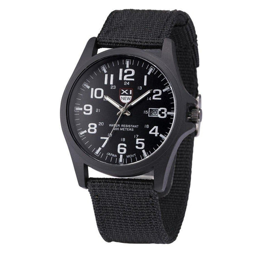 Luminous Military Wristwatch with Stopwatch and Water Resistance – Rugged Tactical Timepiece 0
