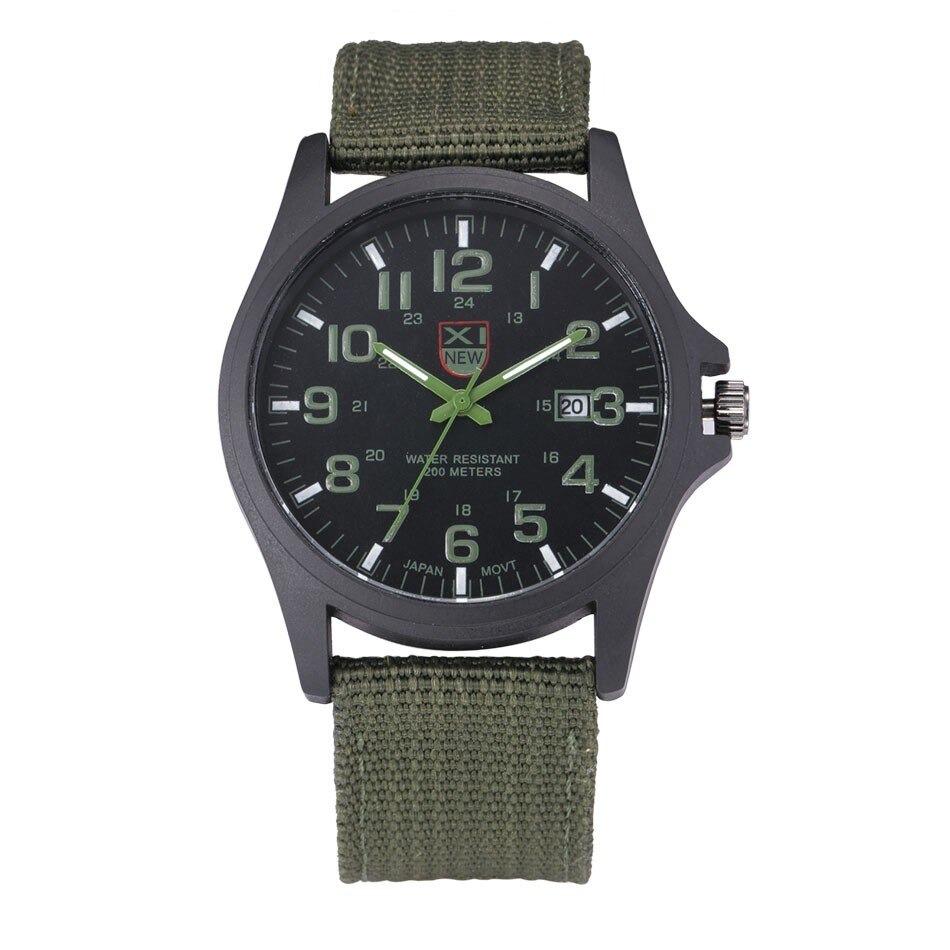 Luminous Military Wristwatch with Stopwatch and Water Resistance – Rugged Tactical Timepiece 3