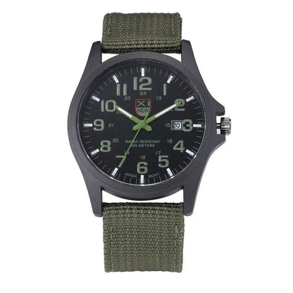 Luminous Military Wristwatch with Stopwatch and Water Resistance – Rugged Tactical Timepiece 3