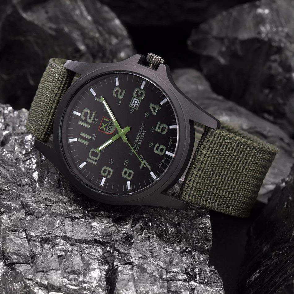 Luminous Military Wristwatch with Stopwatch and Water Resistance – Rugged Tactical Timepiece 6