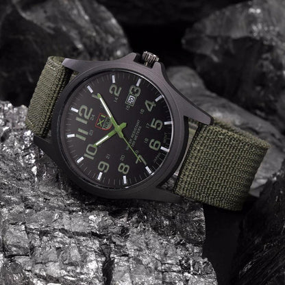 Luminous Military Wristwatch with Stopwatch and Water Resistance – Rugged Tactical Timepiece 6