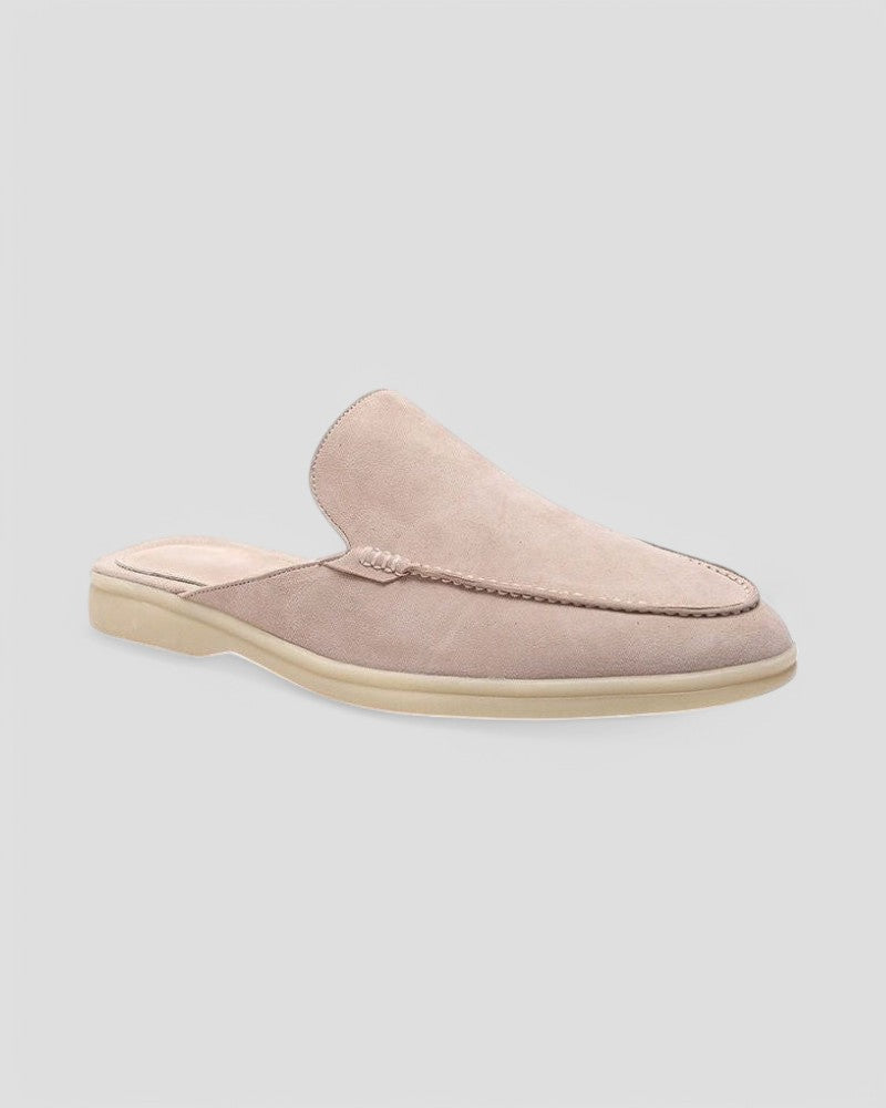 Men's Suede Slip On Mules