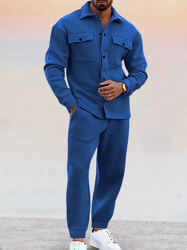 Modern Men's Tracksuit – Stylish Two-Piece Set for Casual Wear, Tailored Comfort, Easy Care 2