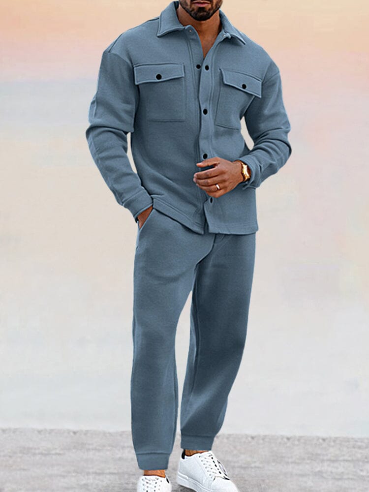 Modern Men's Tracksuit – Stylish Two-Piece Set for Casual Wear, Tailored Comfort, Easy Care 4