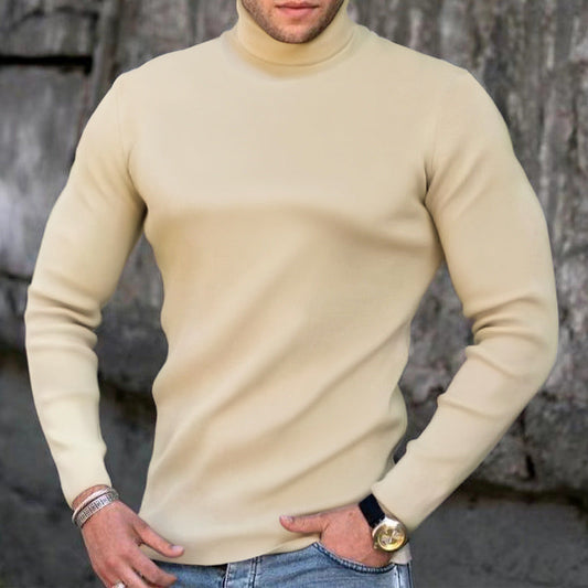 Men’s Classic Slim Fit Turtleneck Sweater | Pullover