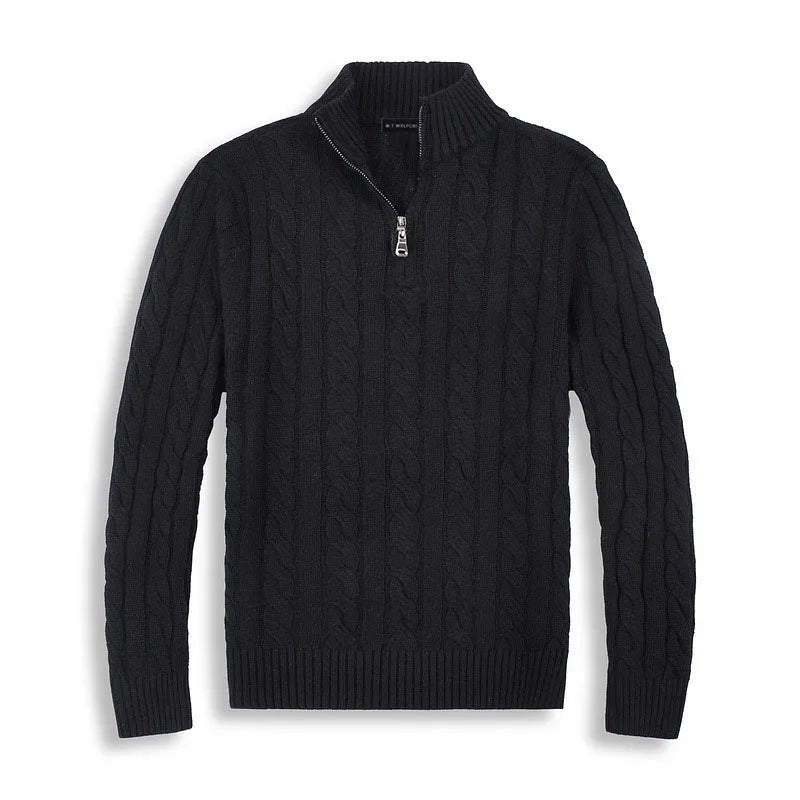 Old Money Half Zip Sweater