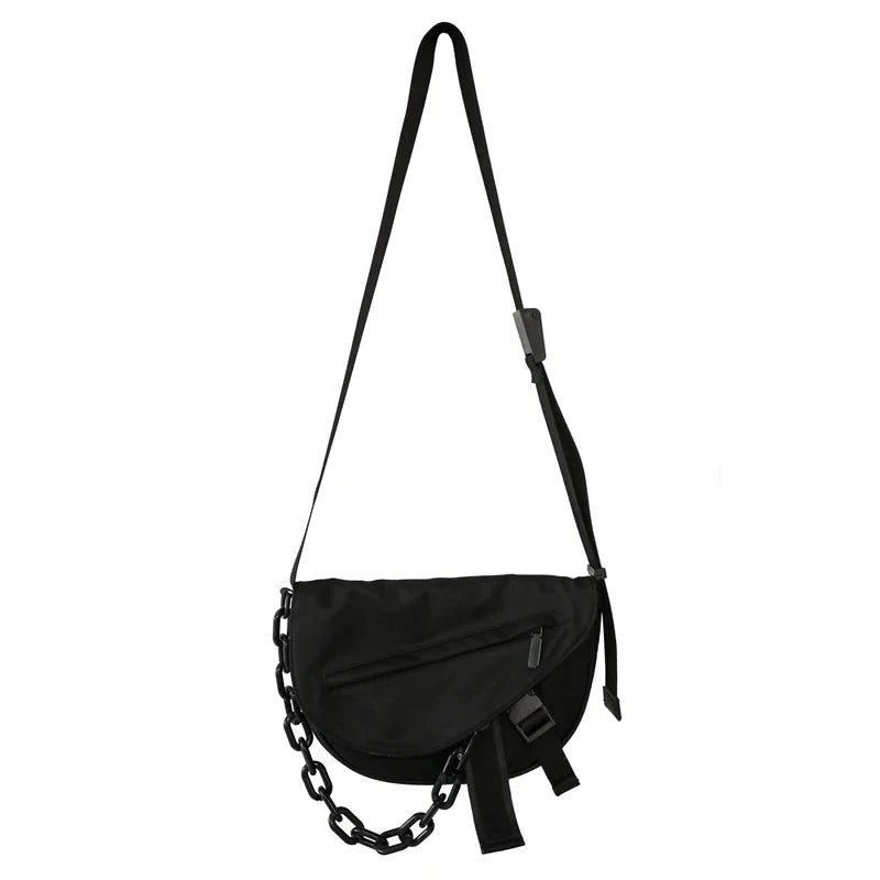 Callia Crossbody Tas voor Vrouwen - Zwart Nylon/Polyester - Verstelbare Riem, Stijlvol, Lichtgewicht Tas