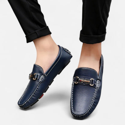 Torino Genuine Leather Loafers – Classic Craftsmanship, Effortless Sophistication