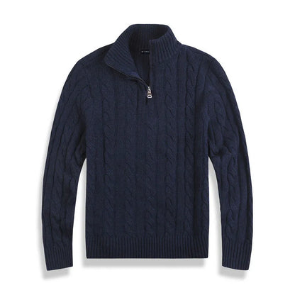 Old Money Half Zip Sweater
