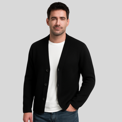 Men's Open Front Cardigan | Relaxed