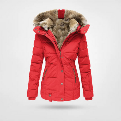 Women's Insulated Puffer Parka Jacket for Winter Warmth and Style 3