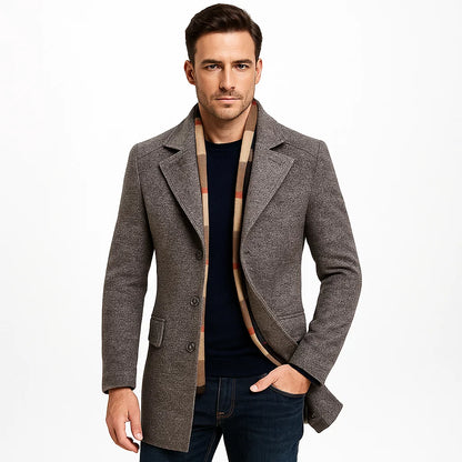 Men's Winter Wool Coat | Comfortable