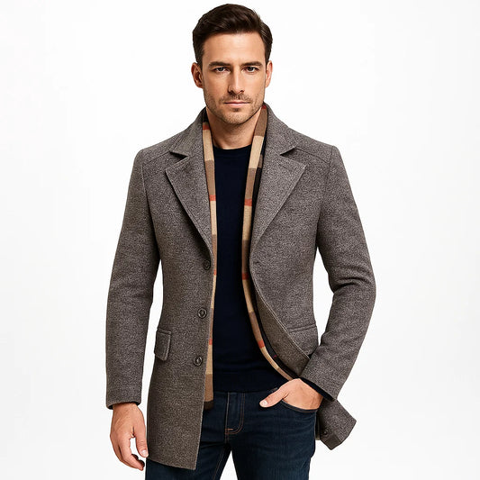 Men's Winter Wool Coat | Comfortable