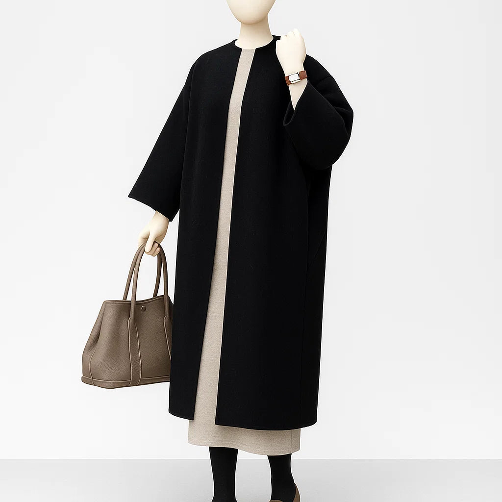 Women’s Elegant Loose Fit Coat | Chic