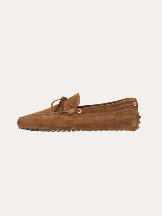 Suede Moccasins Brown