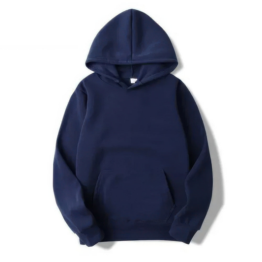 Men's Simple Long Sleeve Hoodie | Streetwear