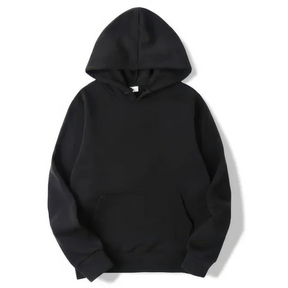 Men's Simple Long Sleeve Hoodie | Streetwear