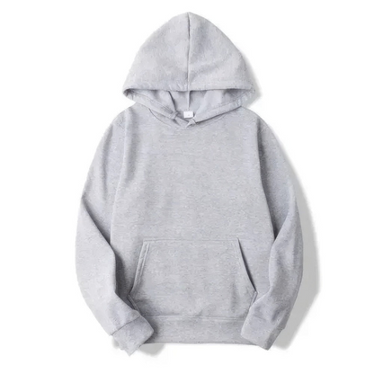 Men's Simple Long Sleeve Hoodie | Streetwear