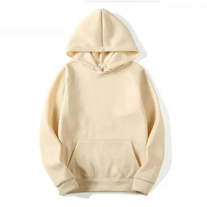 Men's Simple Long Sleeve Hoodie | Streetwear