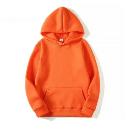 Men's Simple Long Sleeve Hoodie | Streetwear