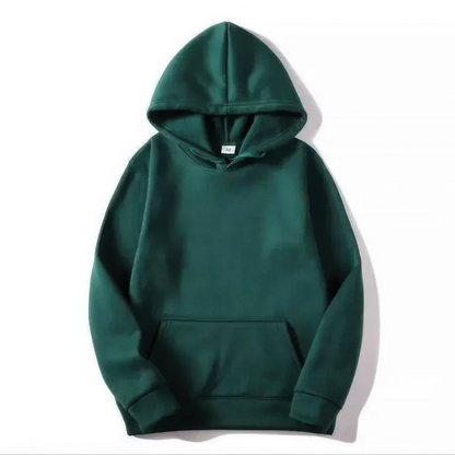 Men's Simple Long Sleeve Hoodie | Streetwear