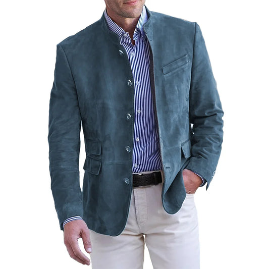 Philip - Classic Button-Down Autumn Jacket for Men