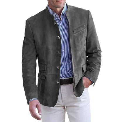 Philip - Classic Button-Down Autumn Jacket for Men