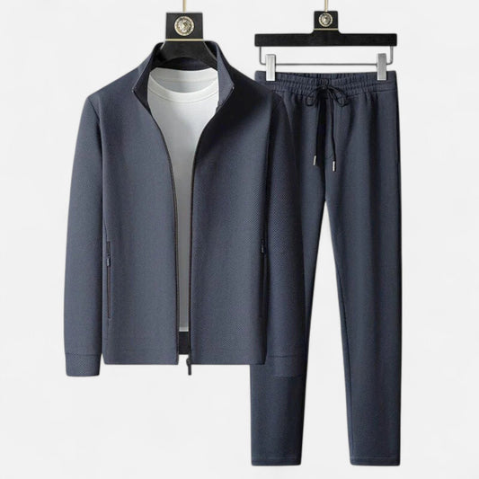 Men’s Premium Tracksuit – Contemporary Comfort, Refined Performance