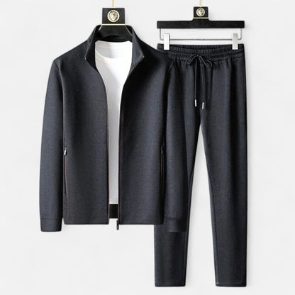 Men’s Premium Tracksuit – Contemporary Comfort, Refined Performance