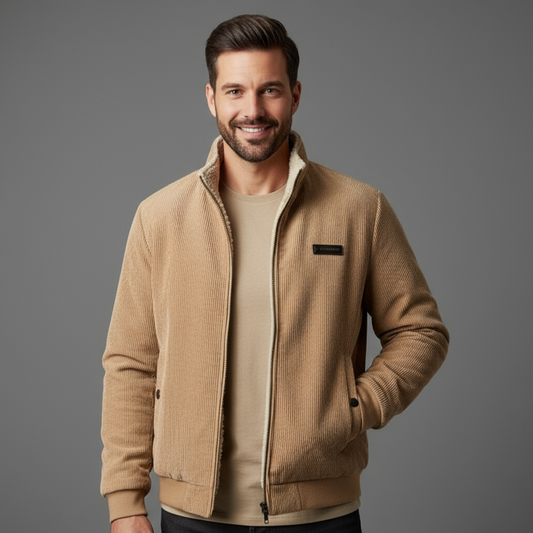 Men’s Casual Zip Jacket | Stylish