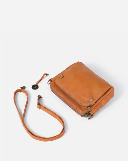 Lanelle - Leren crossbody schoudertas | Stijlvol, praktisch, en onmisbaar