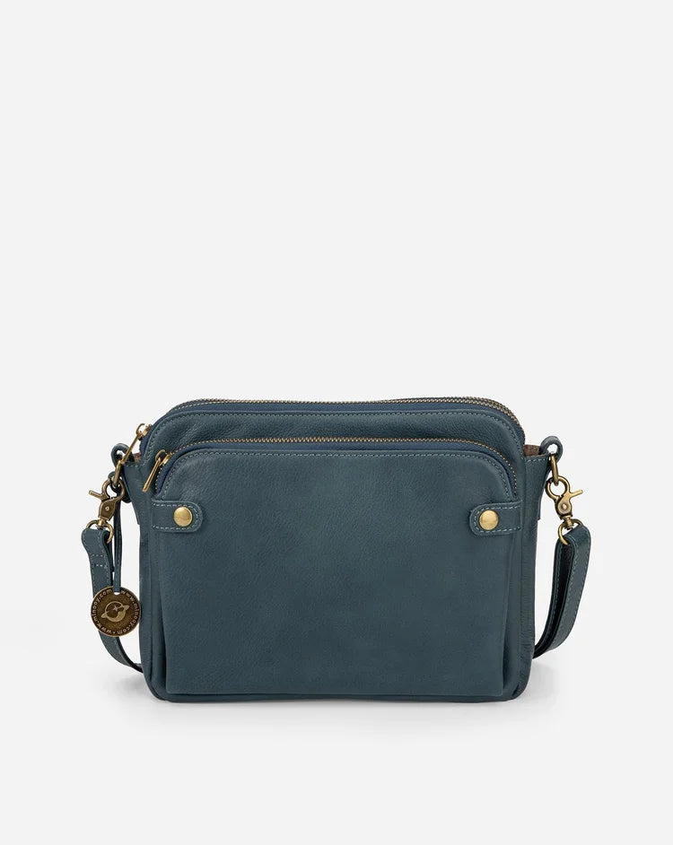 Lanelle - Leren crossbody schoudertas | Stijlvol, praktisch, en onmisbaar